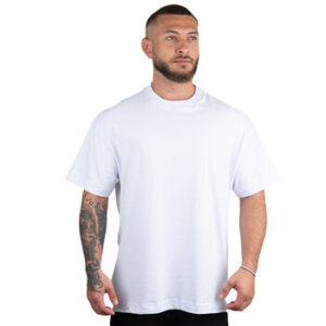 CAMISETA OVERSIZED MALHÃO LISA BRANCA
