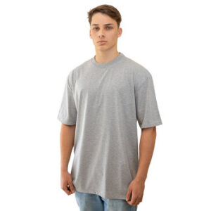 CAMISETA STREET WEAR LISA CINZA-MESCLA
