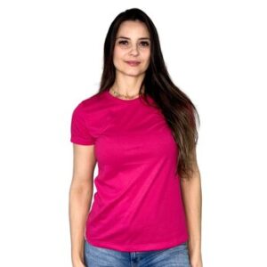 CAMISETA FEMININA LISA PINK