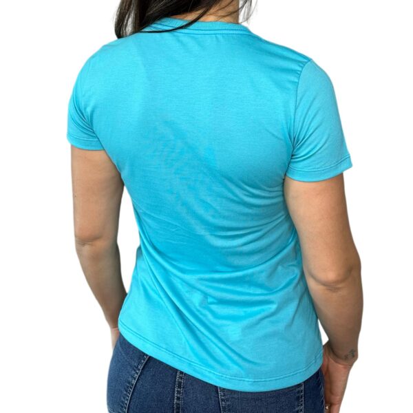 Camiseta Feminina Lisa em Algodão Fio 30.1 Penteado para Estamparia DTF, Silk e Serigrafia. - Image 3