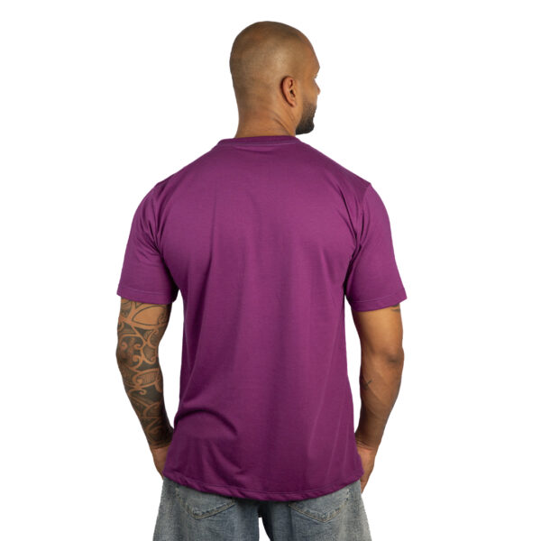 CAMISETA BASICA LISA VIOLETA - Image 2