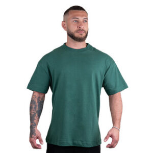 CAMISETA OVERSIZED MALHÃO LISA VERDE MUSGO