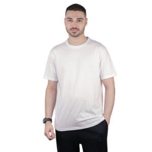 CAMISETA BASICA LISA OFF WHITE