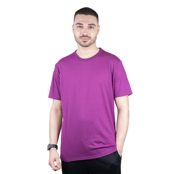 CAMISETA BASICA LISA VIOLETA - Image 6
