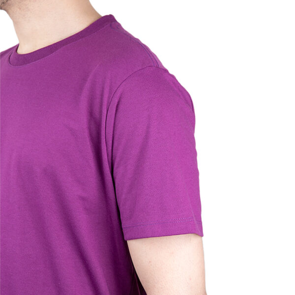 CAMISETA BASICA LISA VIOLETA - Image 7