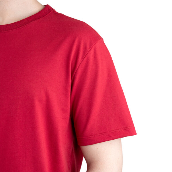 CAMISETA BASICA LISA BORDO - Image 5