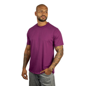 CAMISETA BASICA LISA VIOLETA