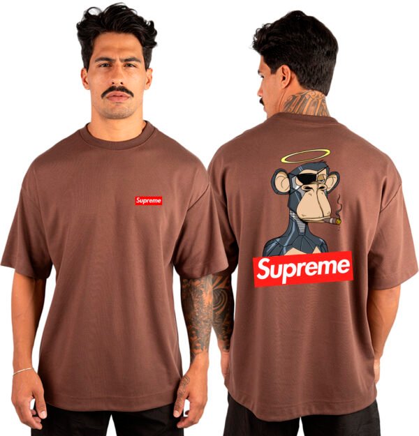 Camiseta Masculina Oversized Malhão Supreme 2 - Imagem 3