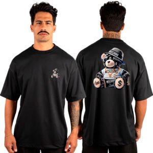 Camiseta Masculina Oversized Malhão moschino 1