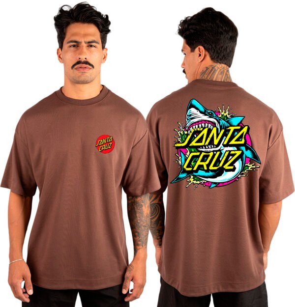 Camiseta Masculina Oversized Malhão Santa Cruz - Imagem 4