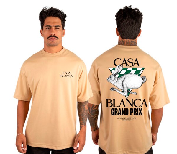 Camiseta Masculina Oversized Malhão Casa Blanca 2 - Imagem 3