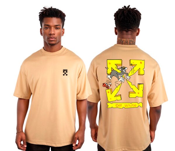 Camiseta Masculina Oversized Malhão Off White 7 - Imagem 3