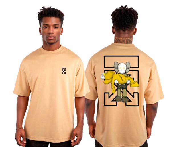 Camiseta Masculina Oversized Malhão Off White 6 - Imagem 2