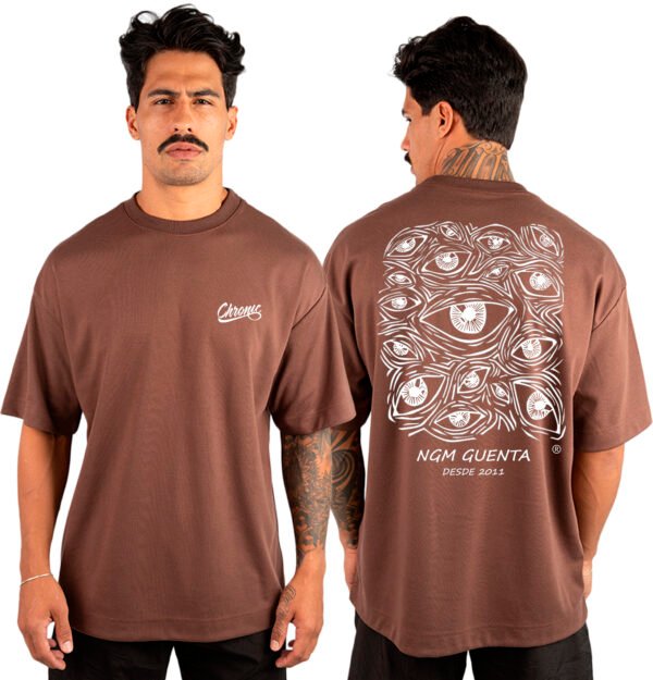 Camiseta Masculina Oversized Malhão Chronic 3 - Imagem 4