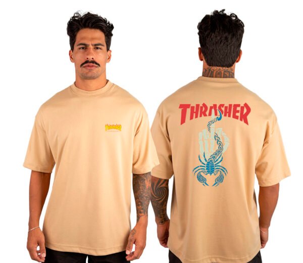 Camiseta Masculina Oversized Malhão Thrasher