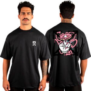 Camiseta Masculina Oversized Malhão Off White 2