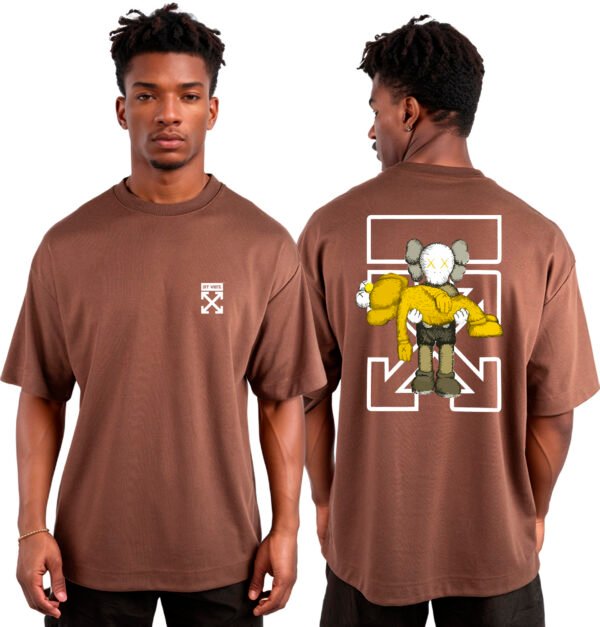 Camiseta Masculina Oversized Malhão Off White 6 - Imagem 4
