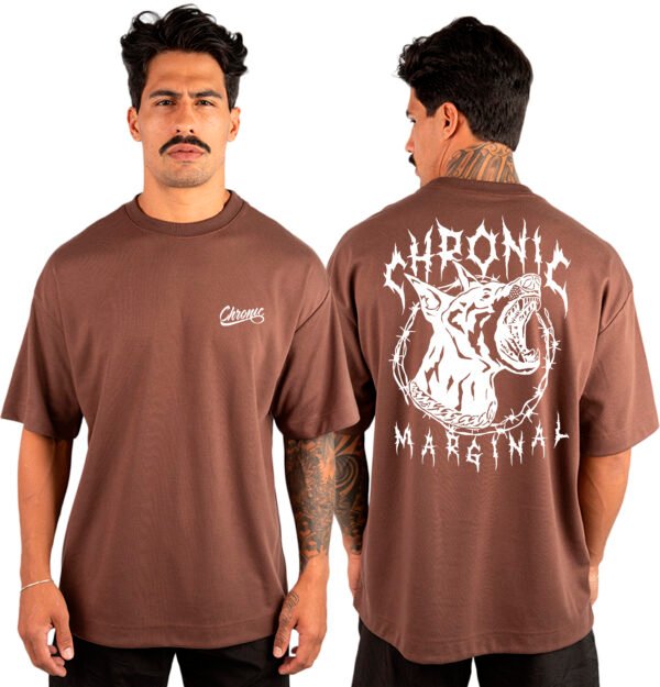 Camiseta Masculina Oversized Malhão Chronic - Imagem 4