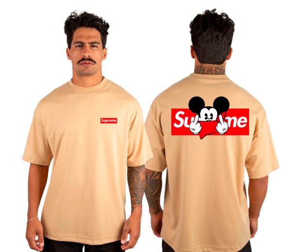 Camiseta Masculina Oversized Malhão Supreme 3 - Imagem 2