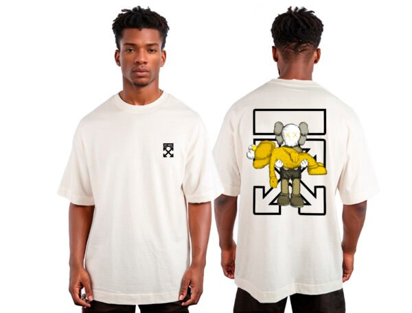 Camiseta Masculina Oversized Malhão Off White 6 - Imagem 3