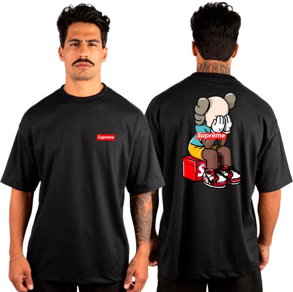Camiseta Masculina Oversized Malhão Supreme 4 - Imagem 2