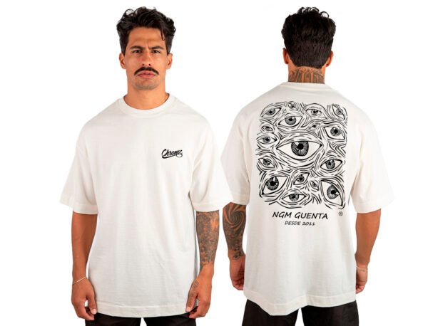Camiseta Masculina Oversized Malhão Chronic 3 - Imagem 2