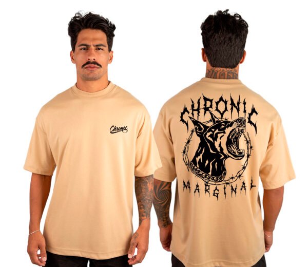 Camiseta Masculina Oversized Malhão Chronic - Imagem 3