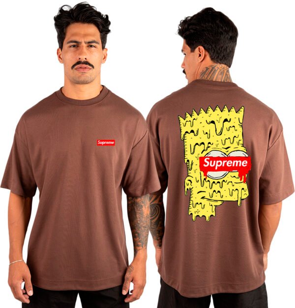 Camiseta Masculina Oversized Malhão Supreme - Imagem 3