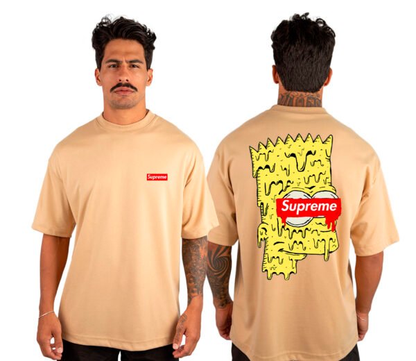 Camiseta Masculina Oversized Malhão Supreme - Imagem 4