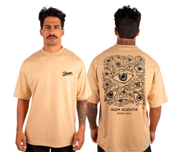 Camiseta Masculina Oversized Malhão Chronic 3 - Imagem 3