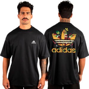 Camiseta Masculina Oversized Malhão Adidas 2