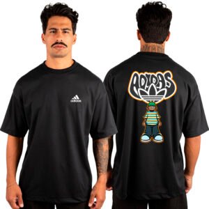Camiseta Masculina Oversized Malhão Adidas 5